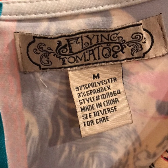 Versace-like dress Sz medium fits like a Small - Picture 3 of 5